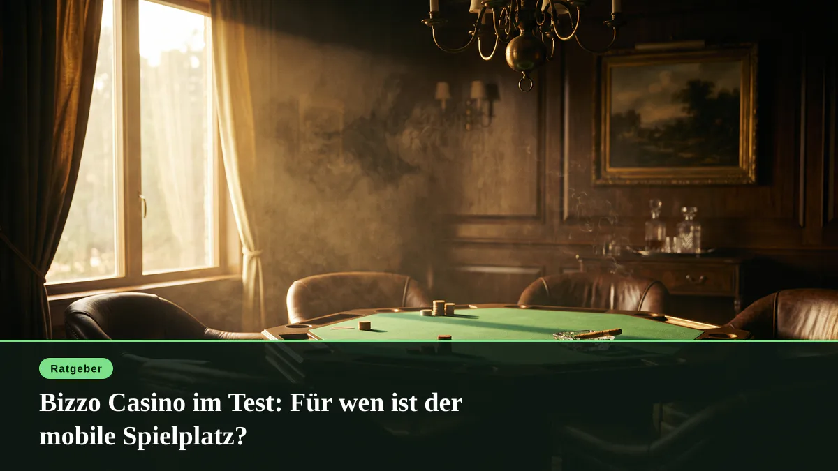 Bizzo Casino im Test: Für wen ist der mobile Spielplatz?