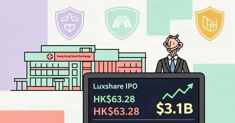 Luxshare asigură 3,1 miliarde de dolari în cea mai mare listare din Hong Kong în 2026
