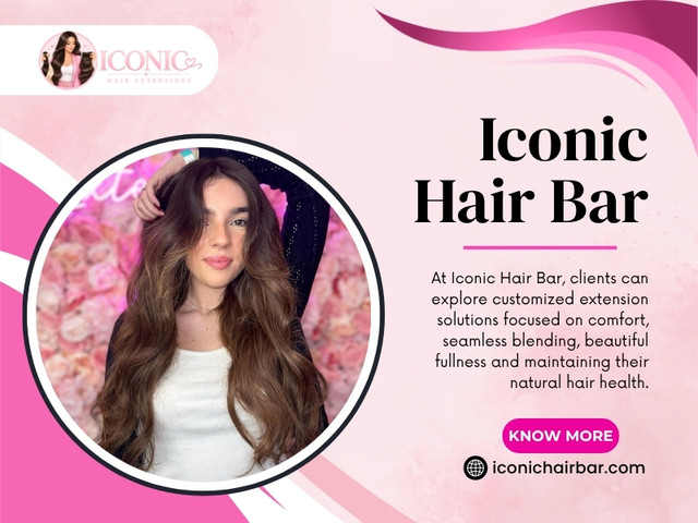 People often focus on the final look when choosing where to get extensions fitted. Aftercare knowledge matters too. The team at Iconic Hair Bar can help clients understand how to care for their extensions and how styling habits may affect the finished result over time. The aim is not to stop people from enjoying heated hairstyles. It is to make those hairstyles more manageable without being careless about the hair underneath.

ICONIC Hair Extensions
Address: 8065 Kipling Ave, Woodbridge, ON L4L 2A2, Canada
Phone: +16475786157

Google Map: https://maps.app.goo.gl/TsZ7TMkQxurheapH6

Read Our Blogs:
https://iconichairbar.mystrikingly.com
https://iconichairbar.wordpress.com
https://iconichairbar.jimdosite.com

More Links:
https://heylink.me/iconichairbar
https://legacy.reverbnation.com/iconichairbar
https://www.buzzfeed.com/iconichairbar