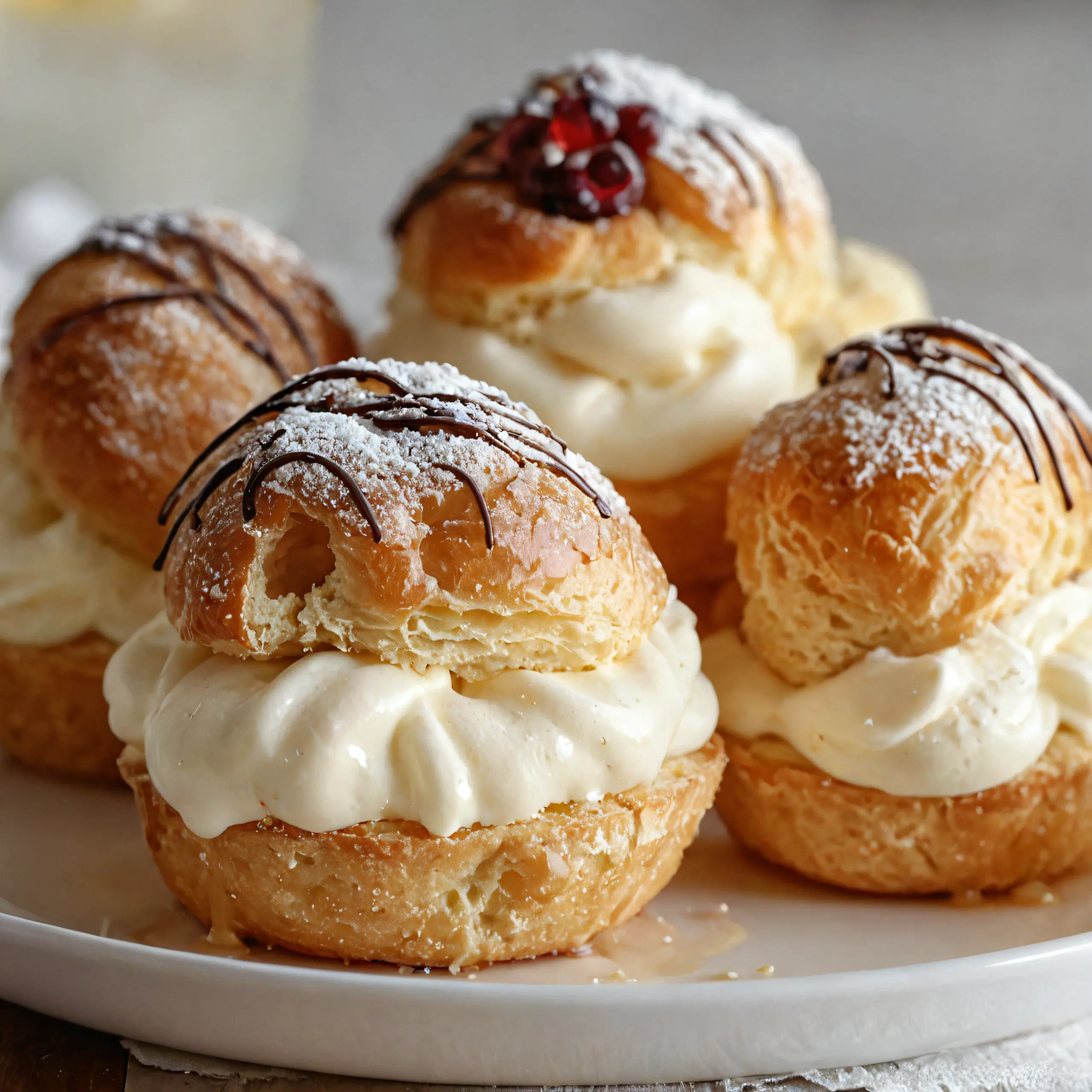 Vanilla Bean Cream Puff Recipe