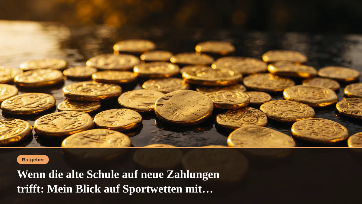 Wenn die alte Schule auf neue Zahlungen trifft: Mein Blick auf Sportwetten mit Neteller