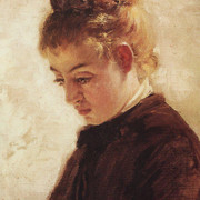 Голова натурщицы Бланш Ормье 1875