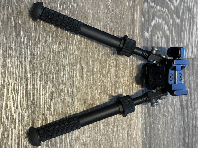 Atlas BT46-NC PSR Zweibein schwarz f&uuml;r Pr&auml;zisionsgewehr Long Range Jagd Sportschie&szlig;en