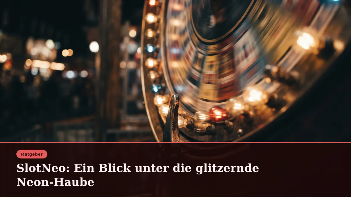 SlotNeo: Ein Blick unter die glitzernde Neon-Haube