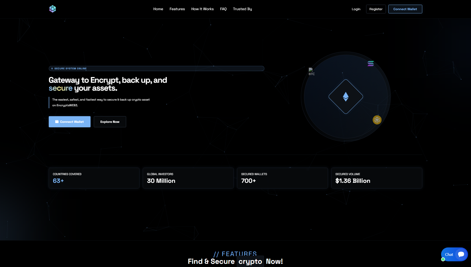 Screenshot of encryptsweb3.com