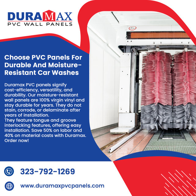 Choose PVC Panels For Durable And Moisture-Resistant Car Washes.png