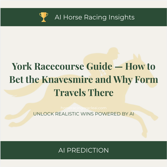 York Racecourse Guide — How to Bet the Knavesmire and Why Form Travels There