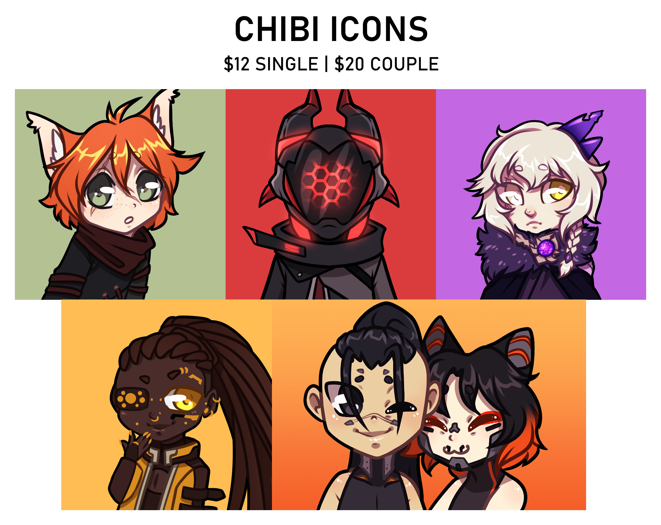 LF matching icons! on Toyhouse