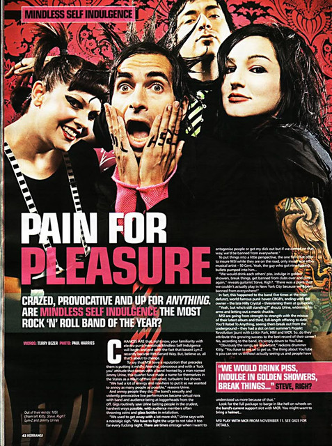 Mindless self indulgence