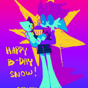 bday-snow