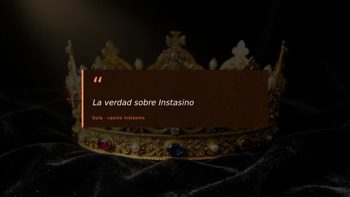 La verdad sobre Instasino
