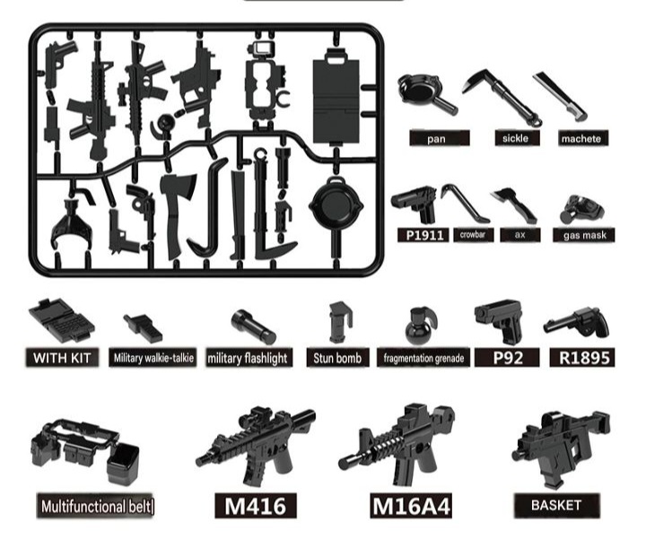 PUBG Weapon Set 1