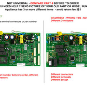 WR55X10556 Correct Incorrect