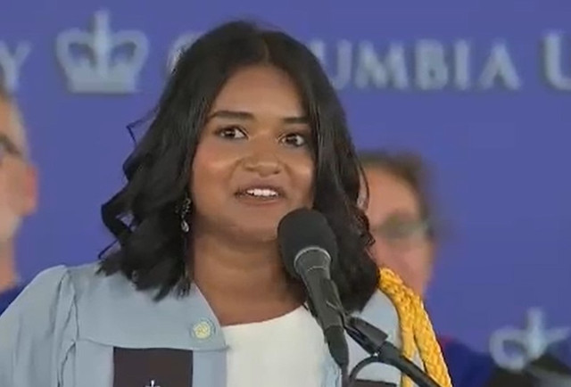Sarayu Bethemcharla Speaks At Columbia University Grad Ceremony