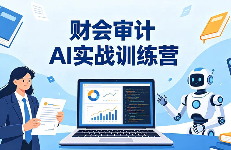 :dollar_banknote:财会审计AI实战训练营，AI协同赋能财务审计