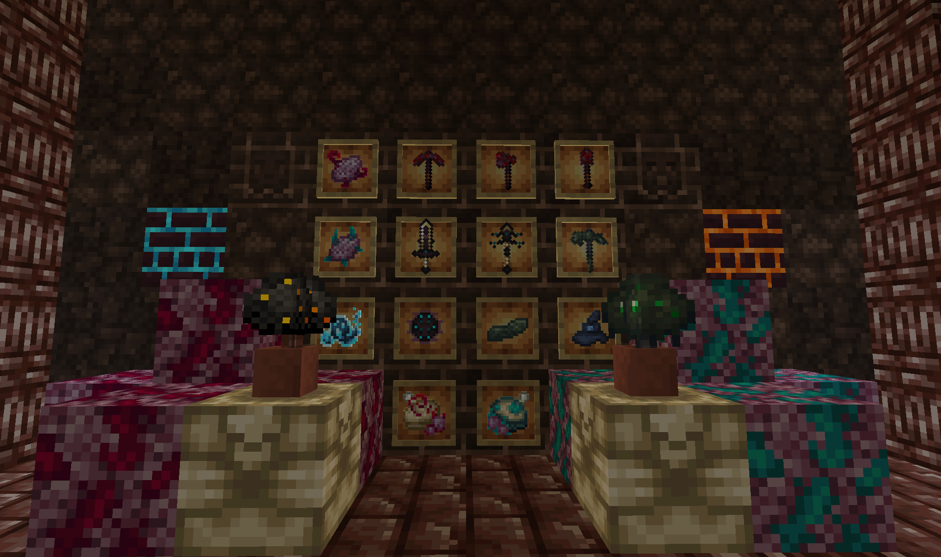 Some of the blocks/items