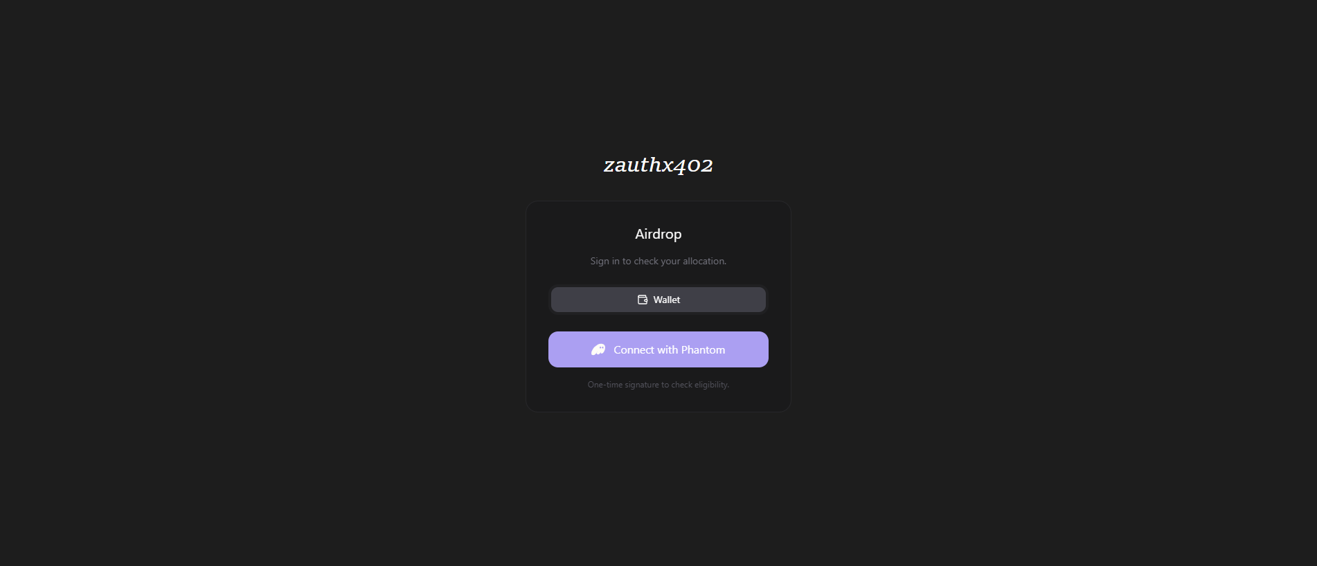 Screenshot of zauth402.com
