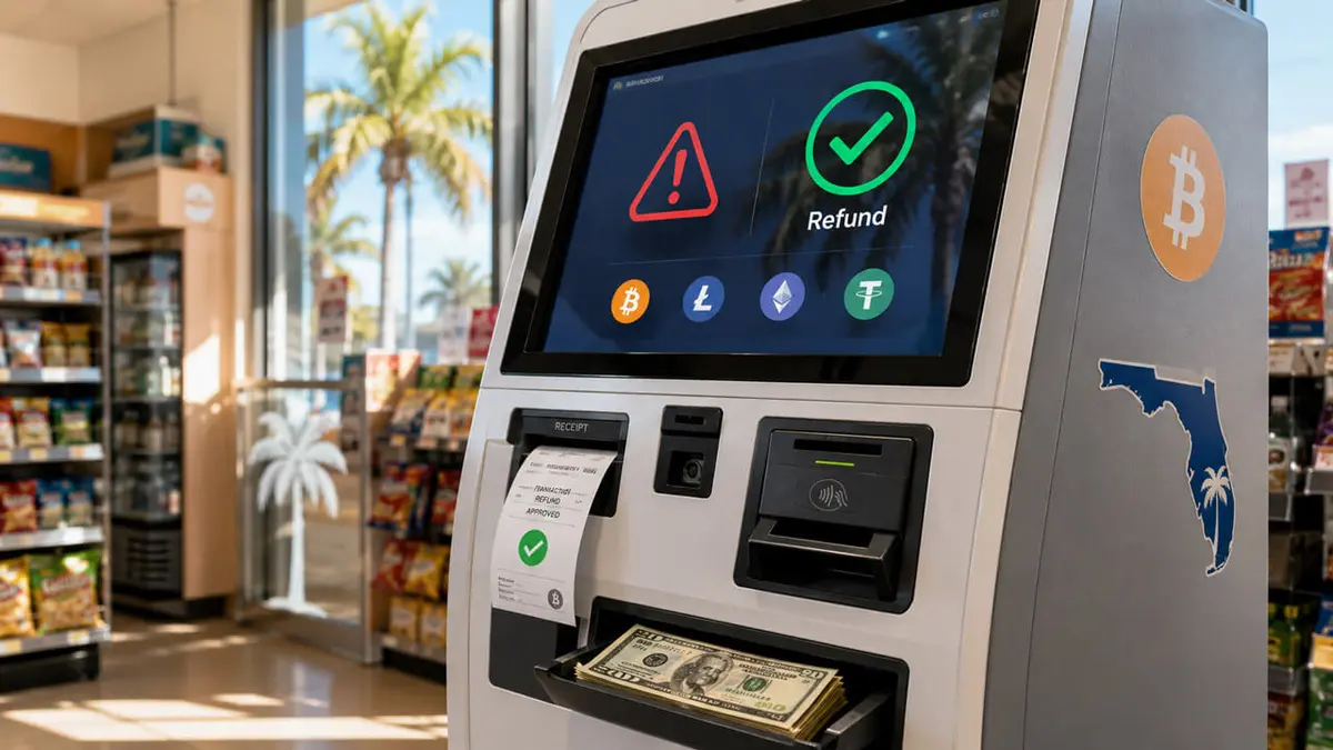 Florida's Crypto ATM Law Shifts Scam Refund Burden