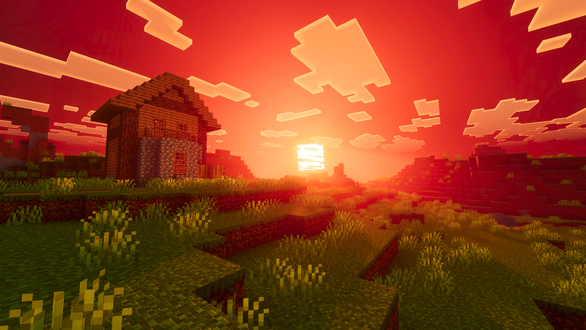 Cabin Sunset