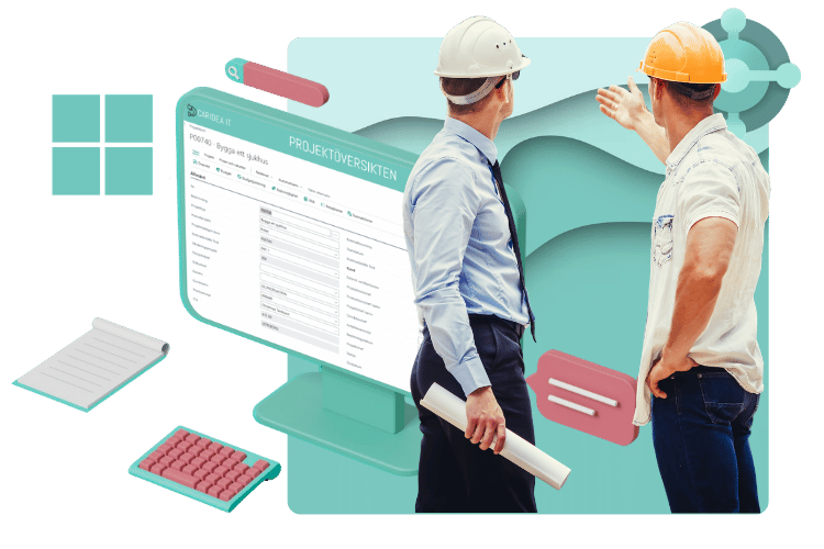 Projektöversikten Dashboard