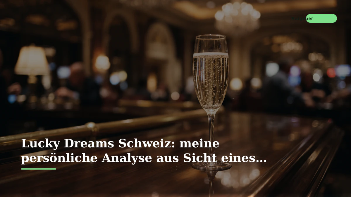 Lucky Dreams Schweiz: meine persönliche Analyse aus Sicht eines Betters