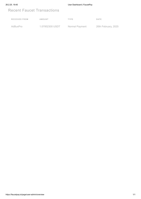 User-Dashboard-Faucet-Pay-1