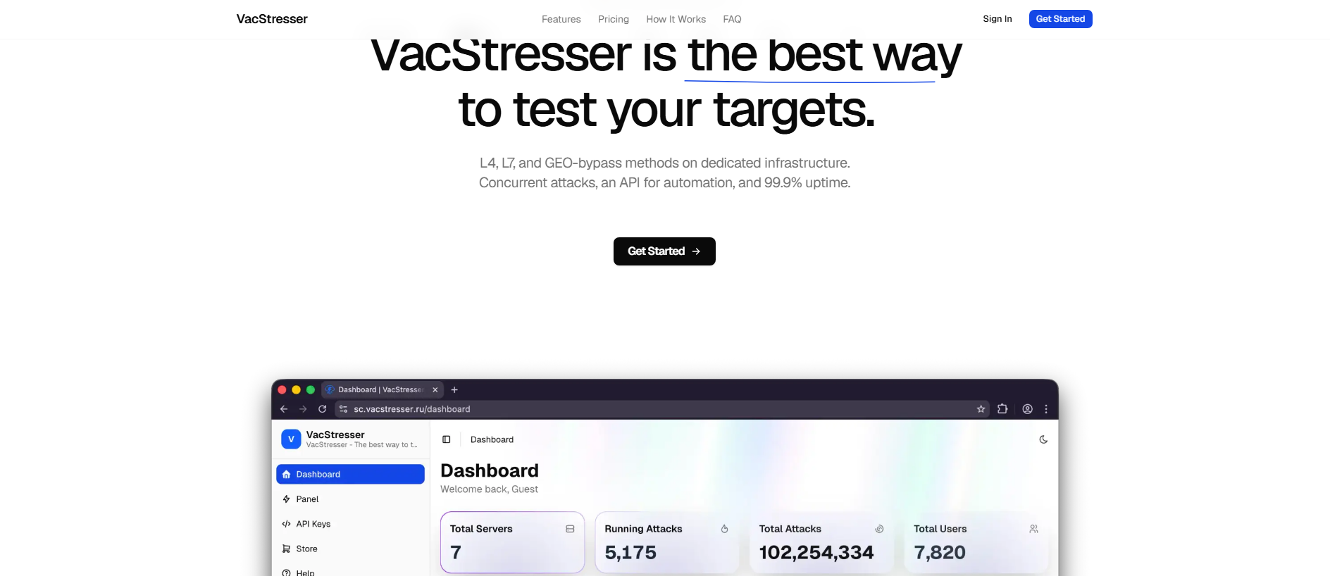 Stored capture of vacstresser.su
