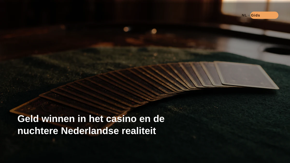 Geld winnen in het casino en de nuchtere Nederlandse realiteit