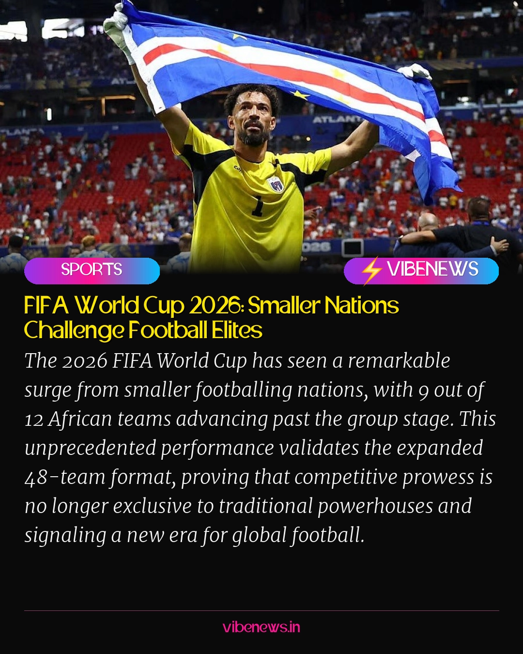 FIFA World Cup 2026: Smaller Nations Challenge Football Elites