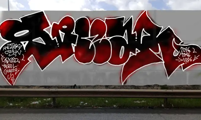 Graffiti artwork by senartolai