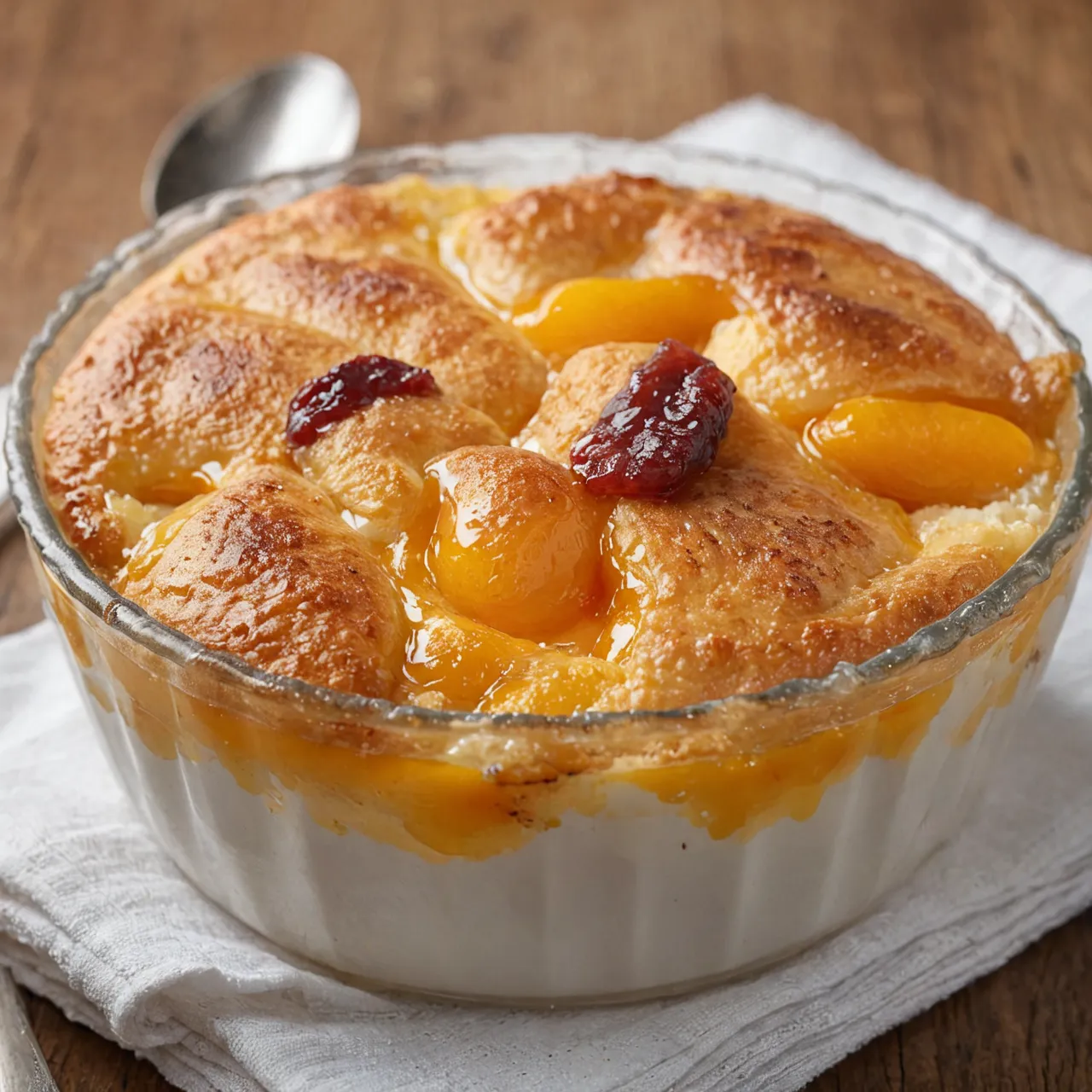 Apricot Cobbler - Sweet, Juicy & Irresistibly Comforting
