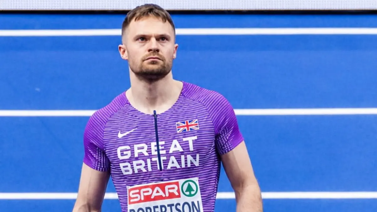 Andy Robertson Retires from Track and Field at 35
