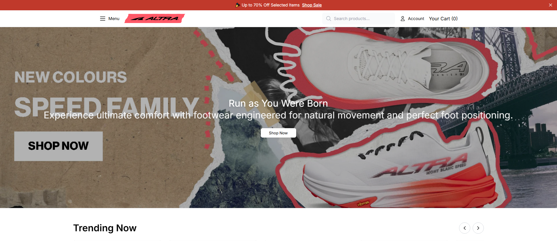 Stored capture of altrarunninghq.shop