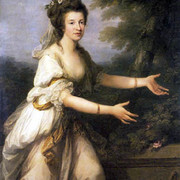 Портрет Фредерики Юлианы фон Ревентлов 1784