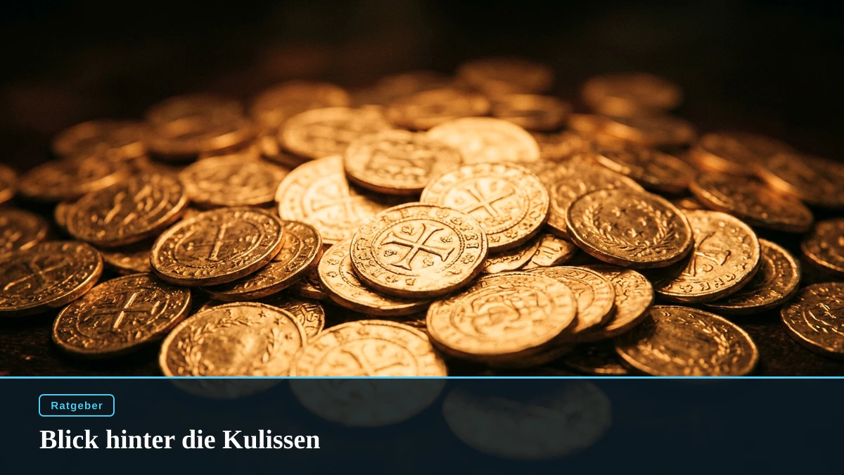 Blick hinter die Kulissen