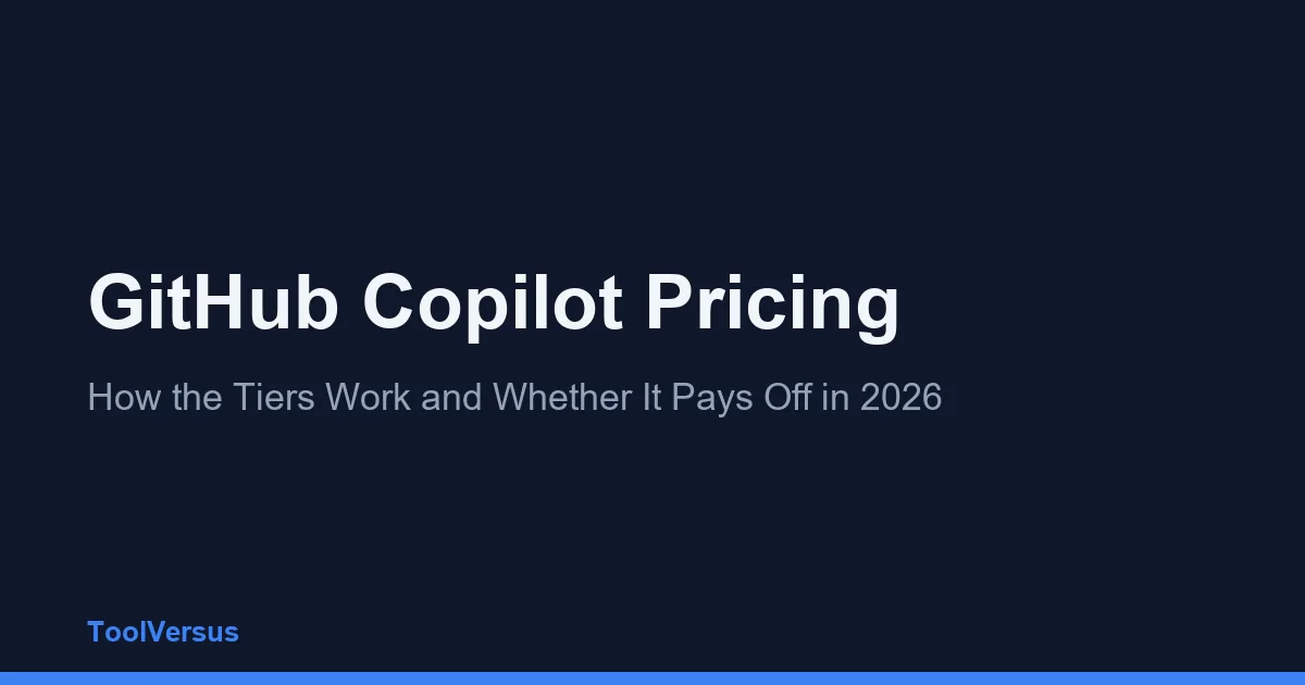 GitHub Copilot Pricing