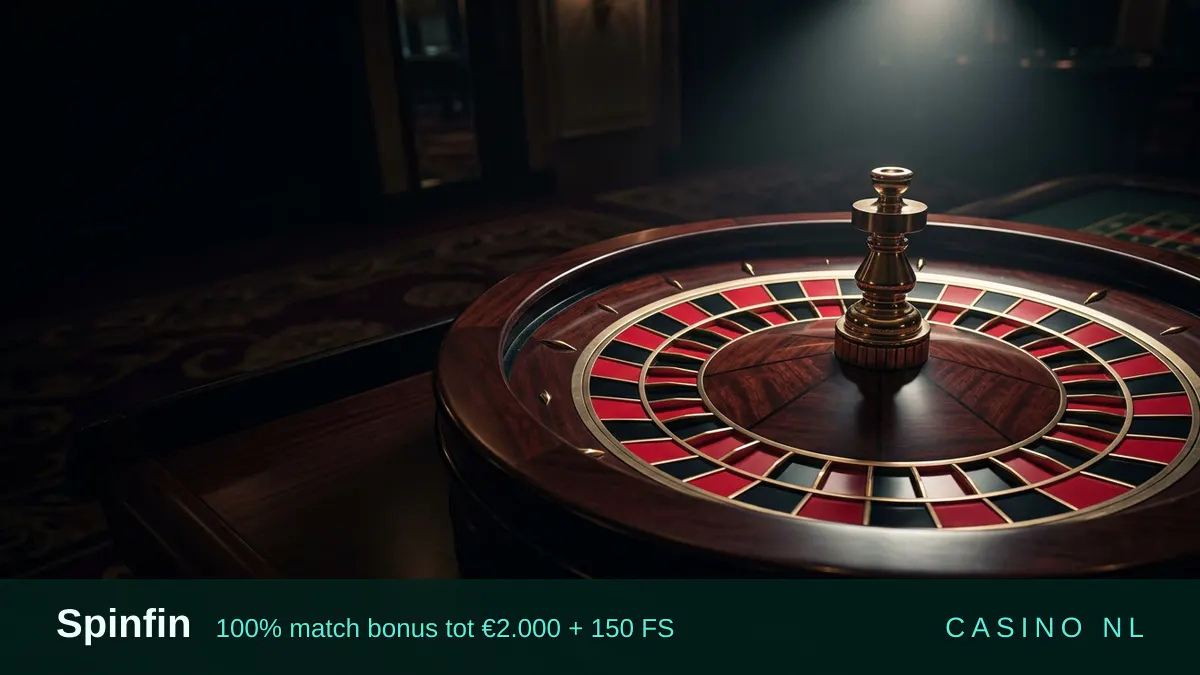 Spinfin casino — welkomstbonus 100% match bonus tot €2.000 + 150 FS, betalingen: Visa, Mastercard, Skrill, Neteller, Paysafecard