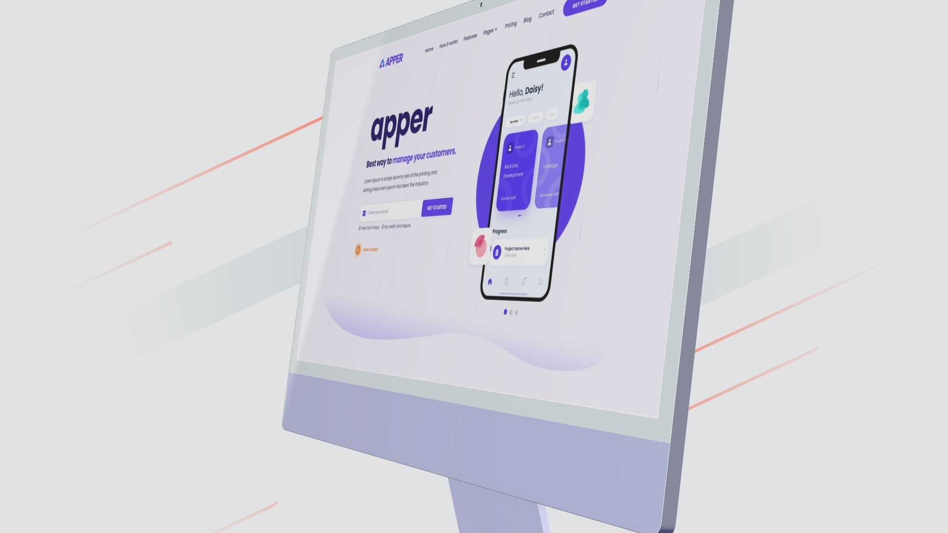 Web Promo Desktop Mockup Web Promo Desktop Mockup