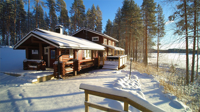 cabin winter