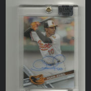 2016 Topps Clearly Authentic Adam Jones Acetate Autograph