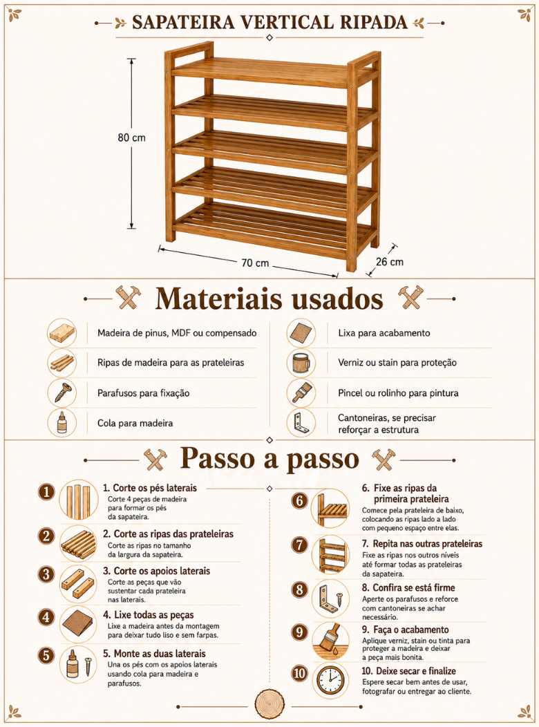Modelo de Sapateira 1