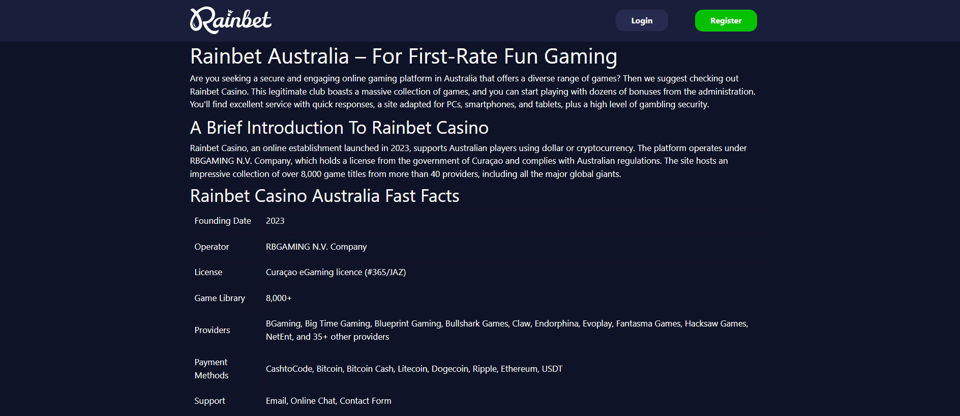 Forensic screenshot of rainbetaustralia.net.betlive-fr.fr showing the phishing page layout