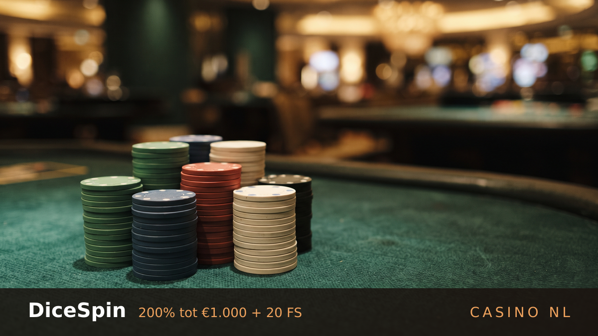 DiceSpin casino — welkomstbonus 200% tot €1.000 + 20 FS, betalingen: Visa, Mastercard, Skrill, Neteller, Trustly DiceSpin casino — welkomstbonus 200% tot €1.000 + 20 FS, betalingen: Visa, Mastercard, Skrill, Neteller, Trustly