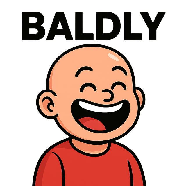 Baldly-in-Red