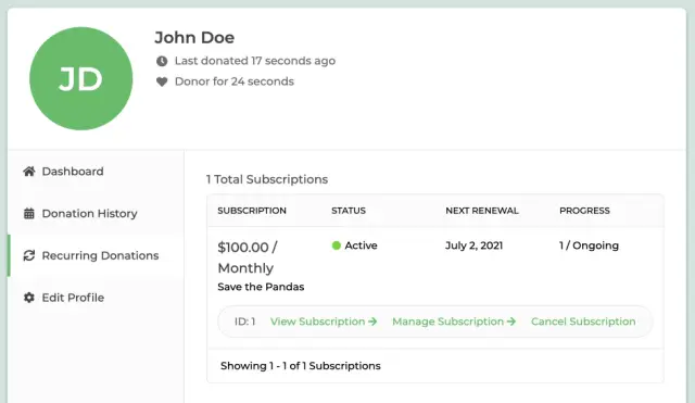 recurring-donations-management-donor-dashboard