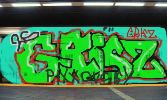 Graffiti artwork by koxssksg