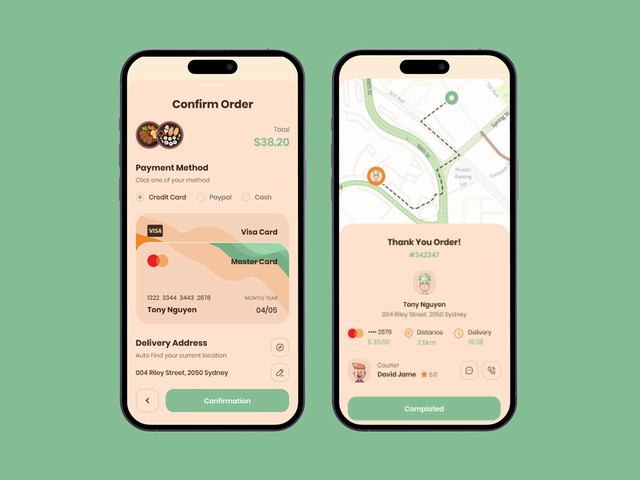 Food Delivery App UI Kit