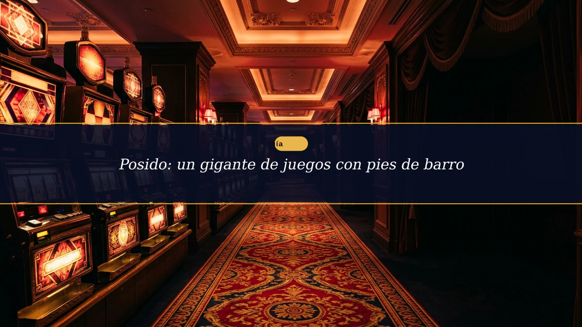 Posido: un gigante de juegos con pies de barro