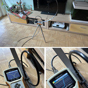 Messwerte Mag Loop im Wohnzimmer